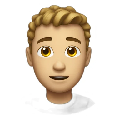 Emoji de parar o stop sticker