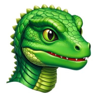 Reptilian sticker