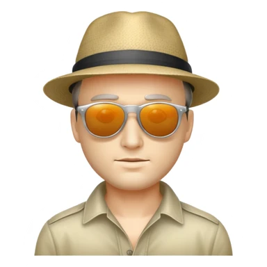 Invisible man sticker