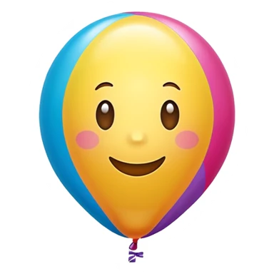 giant party balloon sticker