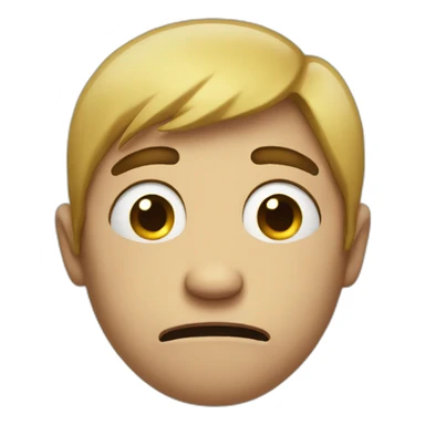 Crazy sobbing with tears sticker