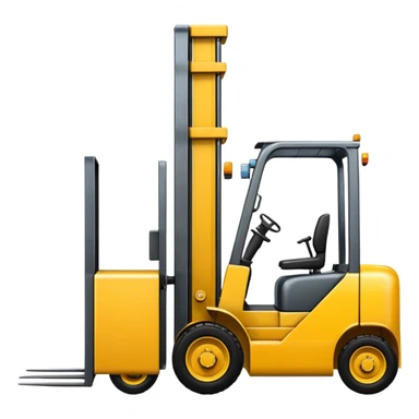 Forklift sticker