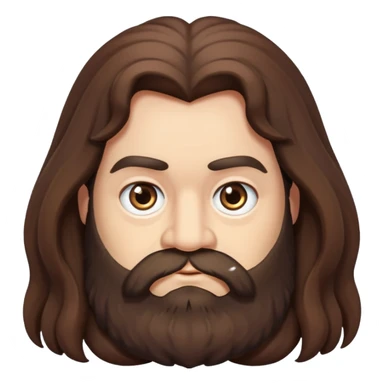 Hagrid from Harry Potter sticker