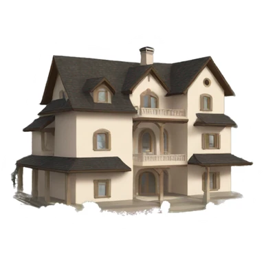 villa in the mountains sticker