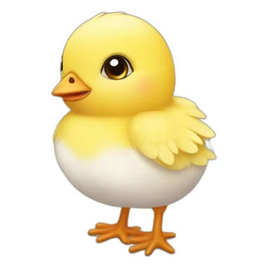 Little chick sticker