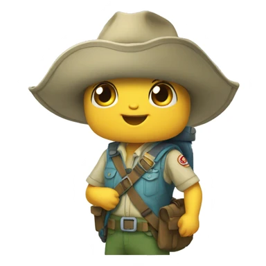 Dori le poisson scoutisme sticker