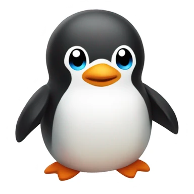 adopt me rainbow penguin emoji sticker