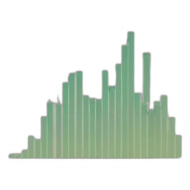 chart goes down sticker
