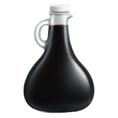 spot of black liquid on the desk sticker