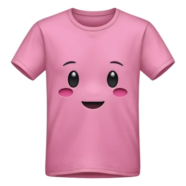 pink t-shirt sticker