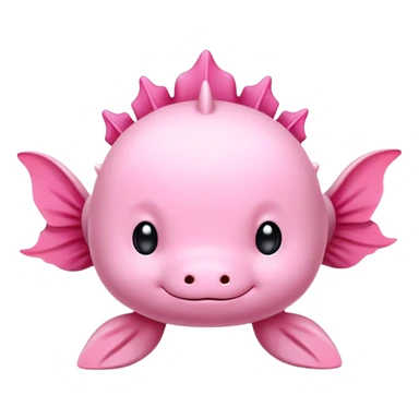 pink cute axolotl sanrio sticker