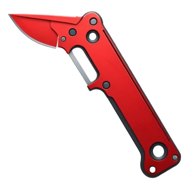 Techno blade emoji sticker