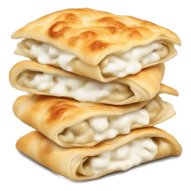 burek filled with white cheese sticker
