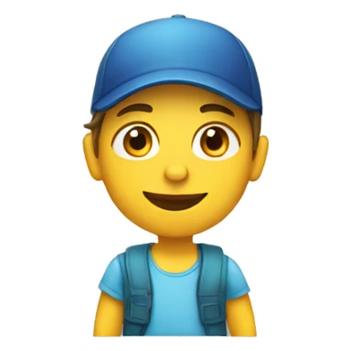 Cara de niño  sticker