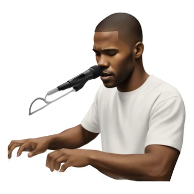 frank ocean making music sticker