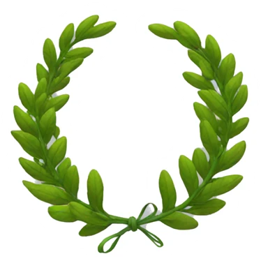 Laurel wreath sticker