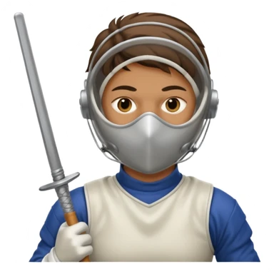 Fencer sticker