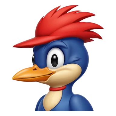 Woody woodpecker sticker