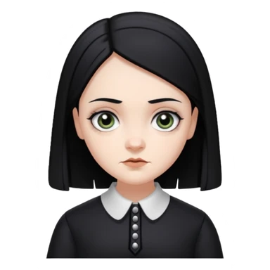 Wednesday addams sticker