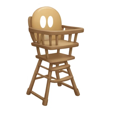 Baby high chair  sticker