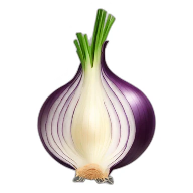 Onion chopping onion sticker
