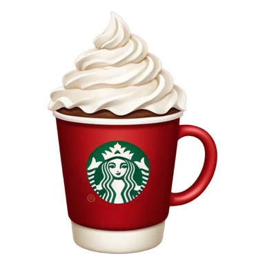  Christmas Starbucks coffee sticker