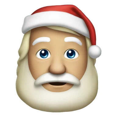 Trump dressed as Santa sticker