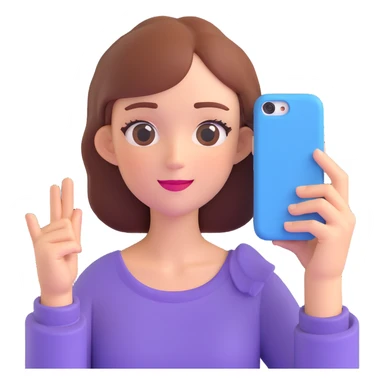 Selfie sticker