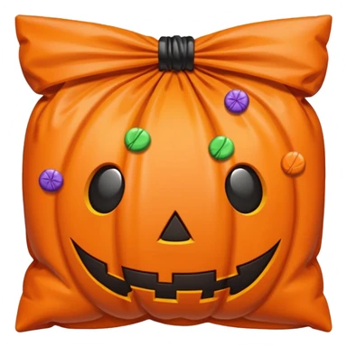 Halloween candies and candy bags sticker