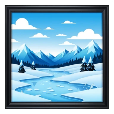 Himmel in frieren sticker