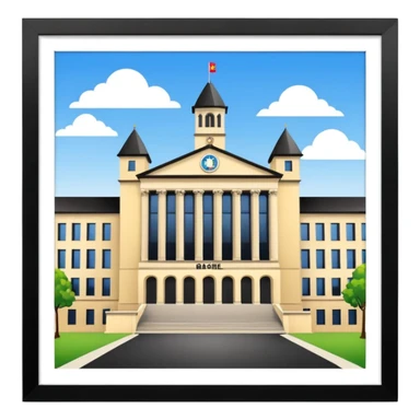 University of Basel main building sticker