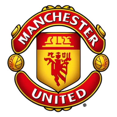 manchester united logo  sticker