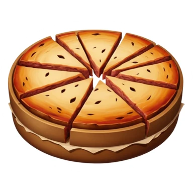 round meat slice rost sticker