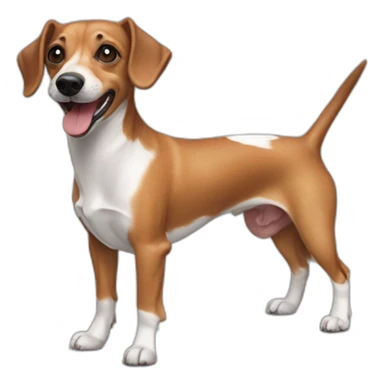 jack russel dachsund sticker