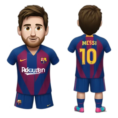 messi miami sticker