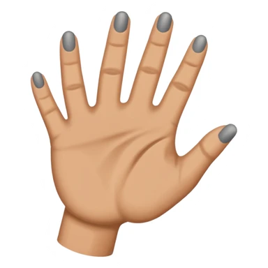 Yvl hand sign hand color grey sticker