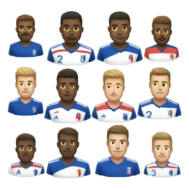 Équipe de France football  sticker