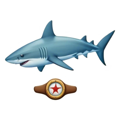 Starboard Bar shark sticker