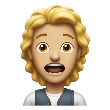 neighbor looking maniacal sticker