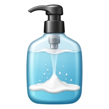 Soap and shampoo sticker