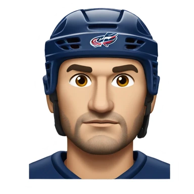 Alexander Ovechkin Realistic seriously face sticker