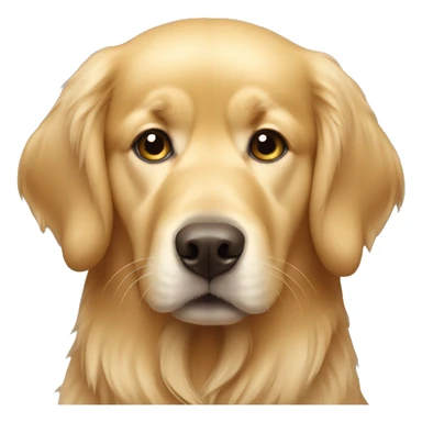 golden retriver sticker