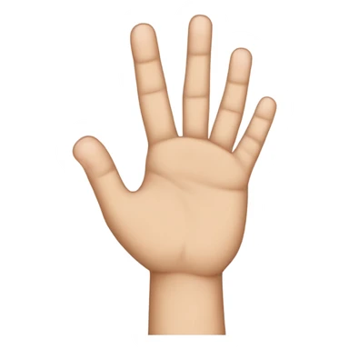 Cross your ring finger and your middle finger and with the same hand make a circle with your thumb and your pointer finger sticker