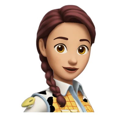 Jessie from toy story sticker