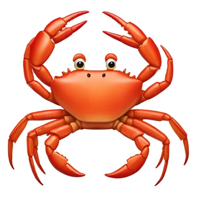 Crab legs sticker