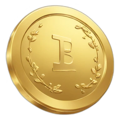 gold coin with Inkast sign sticker
