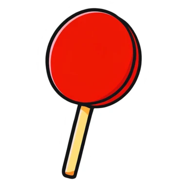 red push pin sticker