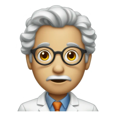 terrifying scientist sticker