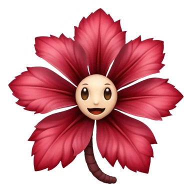  demogorgon flower head a ios emoji format sticker