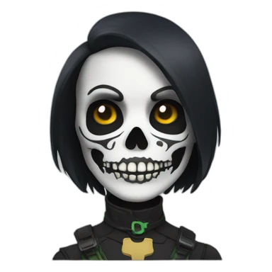 Exu caveira sticker